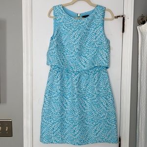 The Limited size 8 blue and white dress. Worn once!